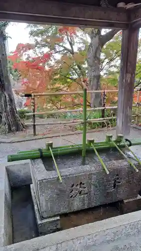善峯寺の手水舎