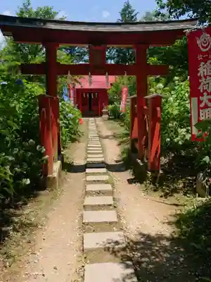 鷲子山上神社の鳥居