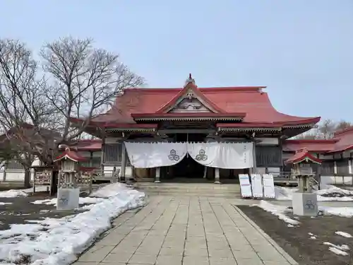 釧路一之宮 厳島神社の本殿・本堂
