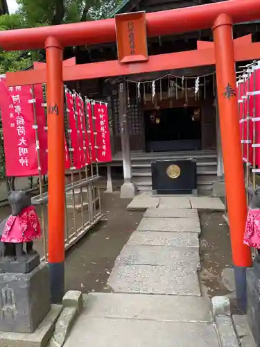 品川神社の鳥居