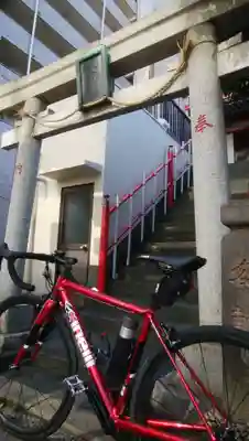 永倉稲荷神社の鳥居