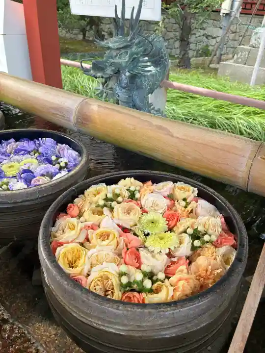 津島神社の手水舎