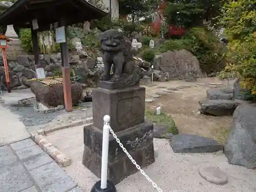 到津八幡神社の狛犬