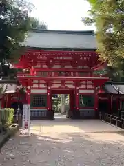 井草八幡宮の山門