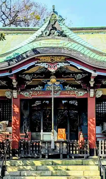 千住本氷川神社の本殿・本堂