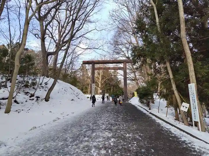 北海道神宮の鳥居