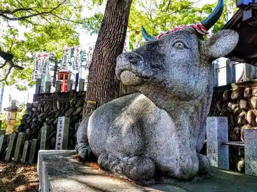 長草天神社の狛犬