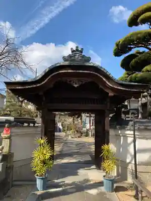 慶雲寺の山門・神門