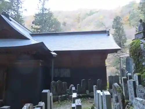 甲斐駒ヶ岳神社の本殿