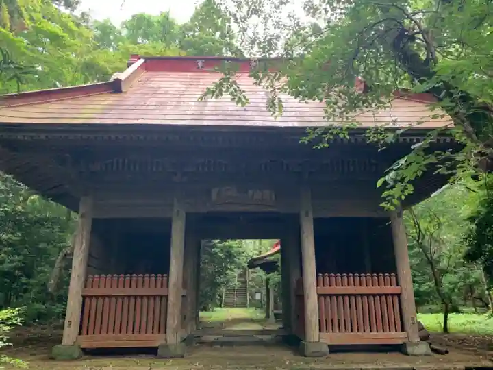 東浪見寺の山門・神門