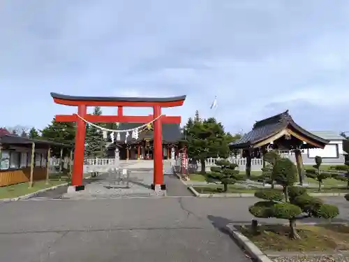 美瑛神社の鳥居