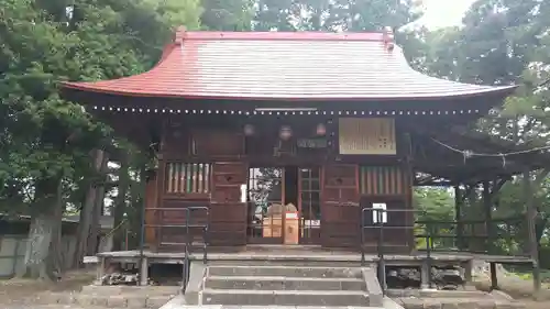 月岡神社の本殿・本堂