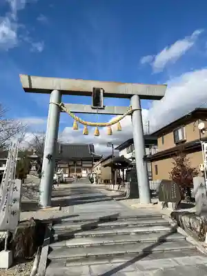 本地ヶ原神社の鳥居