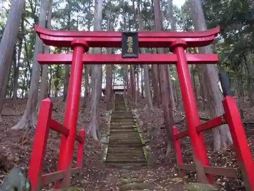 雲峰寺の鳥居