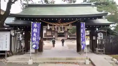 葛飾八幡宮の山門・神門