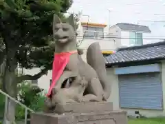 三輪里稲荷神社の狛犬