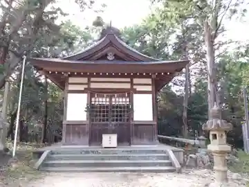 洲原社の本殿・本堂