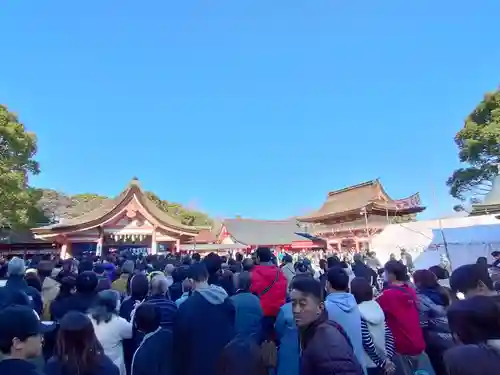 津島神社の初詣