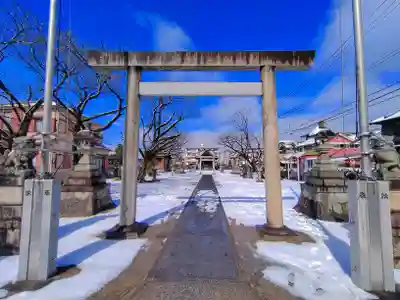 神明社(多加良浦1)の鳥居