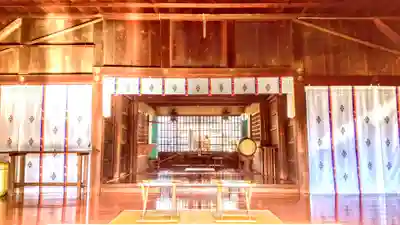 業葉神社の本殿・本堂