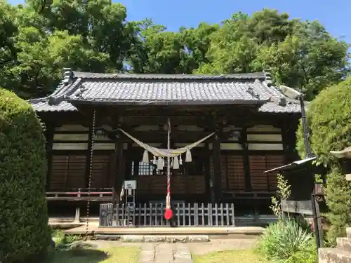 甲斐総社八幡神社の本殿