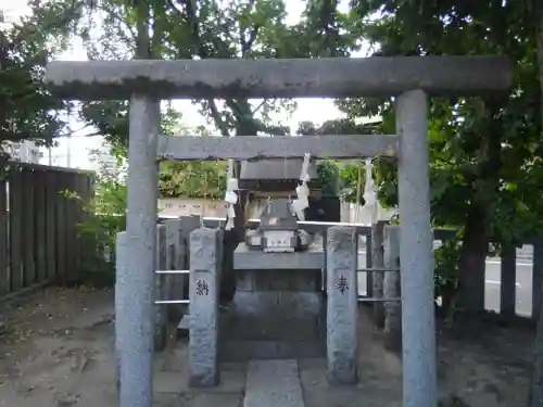 細田神社の鳥居