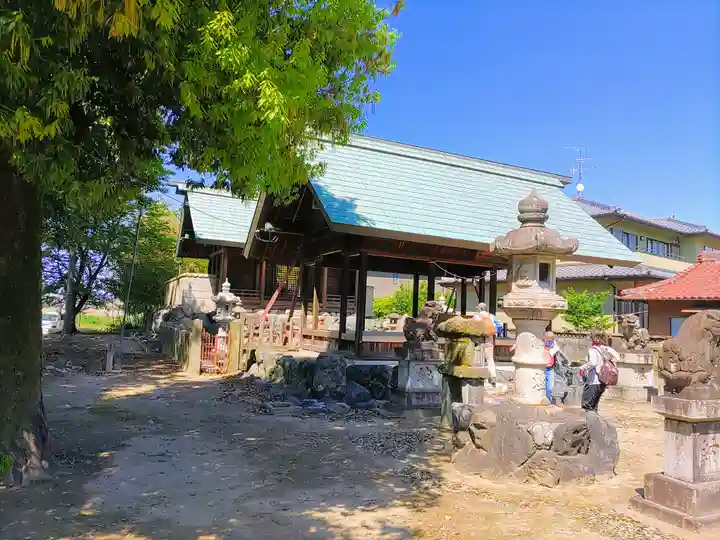 神明社(石作神社)の本殿・本堂