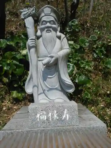 御霊神社（川名御霊神社）の像