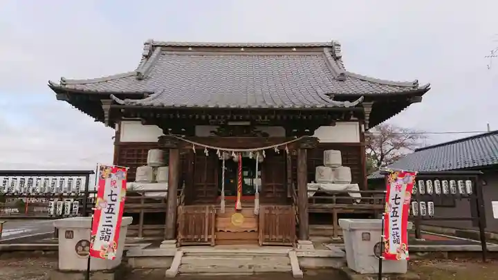 氷川八幡神社の本殿・本堂