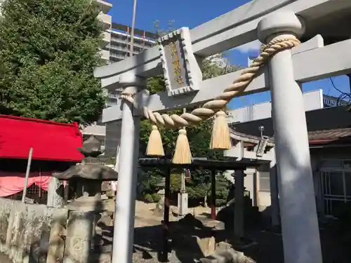 晴門田神社の鳥居