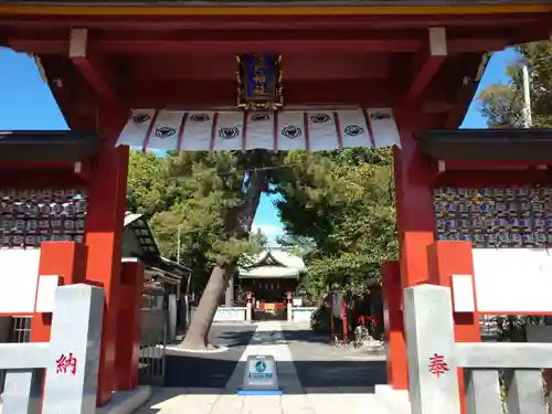 立石熊野神社の山門