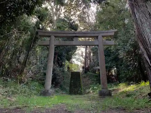 熊野神社の鳥居