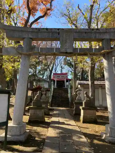 桜川御嶽神社（上板橋御嶽神社）の鳥居