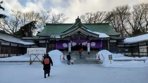 札幌護國神社の初詣