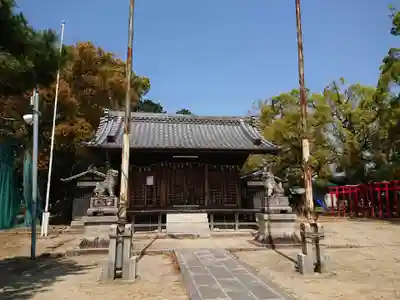 御鍬神社の本殿・本堂