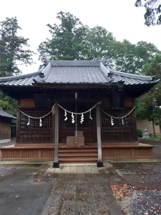 吉沼八幡神社の本殿・本堂