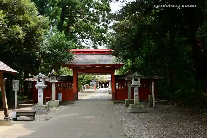 息栖神社の山門・神門