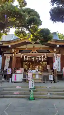 鳩森八幡神社の本殿・本堂