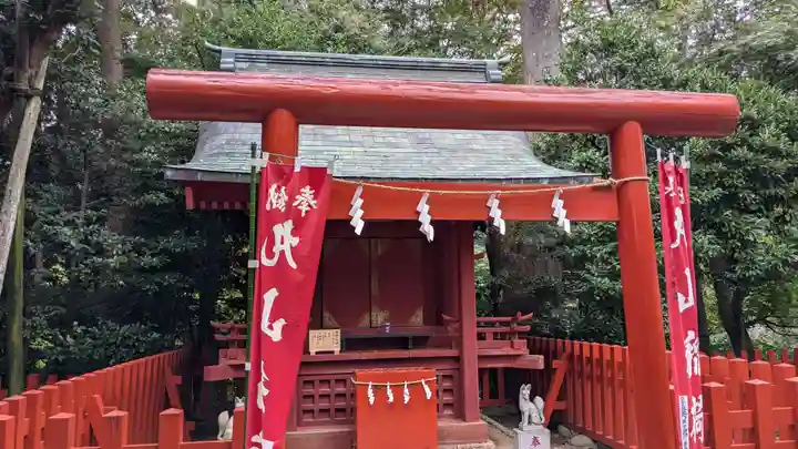 丸山稲荷社(鶴岡八幡宮)の鳥居