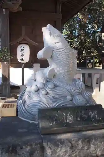 栗橋八坂神社の狛犬