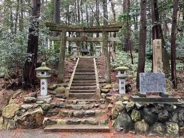 小槻大社の鳥居