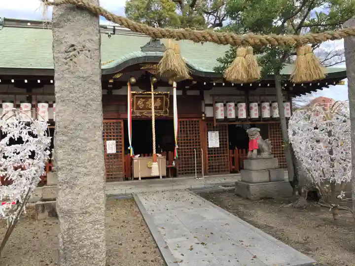 布忍神社の本殿・本堂
