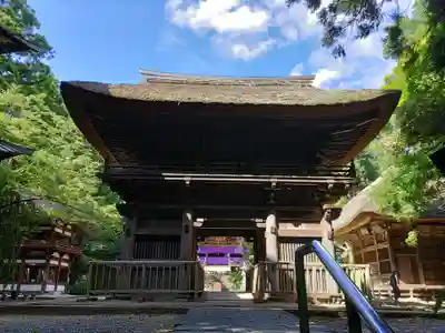 西明寺の山門・神門