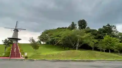 津島本宮社の周辺