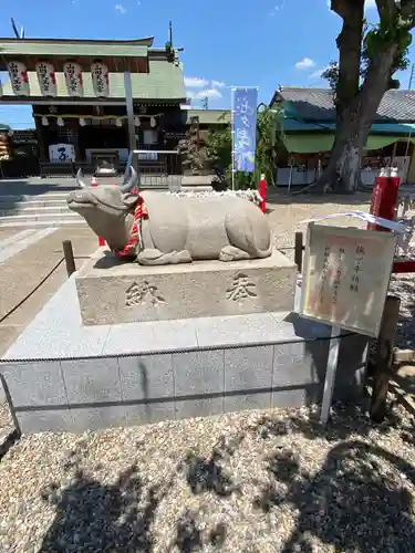 山田天満宮の狛犬