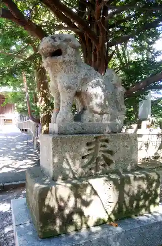 亀田八幡宮の狛犬