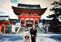 伏見稲荷大社の山門・神門