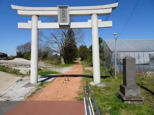 島穴神社の鳥居