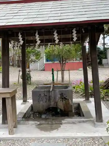 船魂神社の手水舎