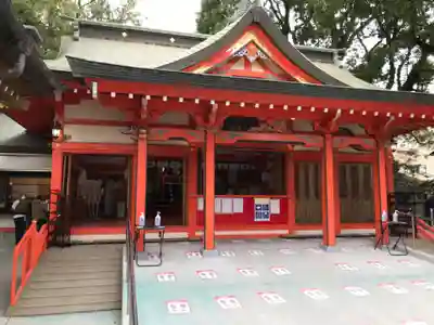 荒田八幡宮の本殿・本堂